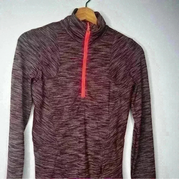 Lululemon Kanto Catch Me Half Zip Heathered Bordeaux Drama Pullover - Picture 4 of 10